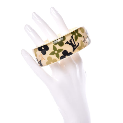 Louis Vuitton Resin Farandole Bracelet Large Ivory 2 of 3