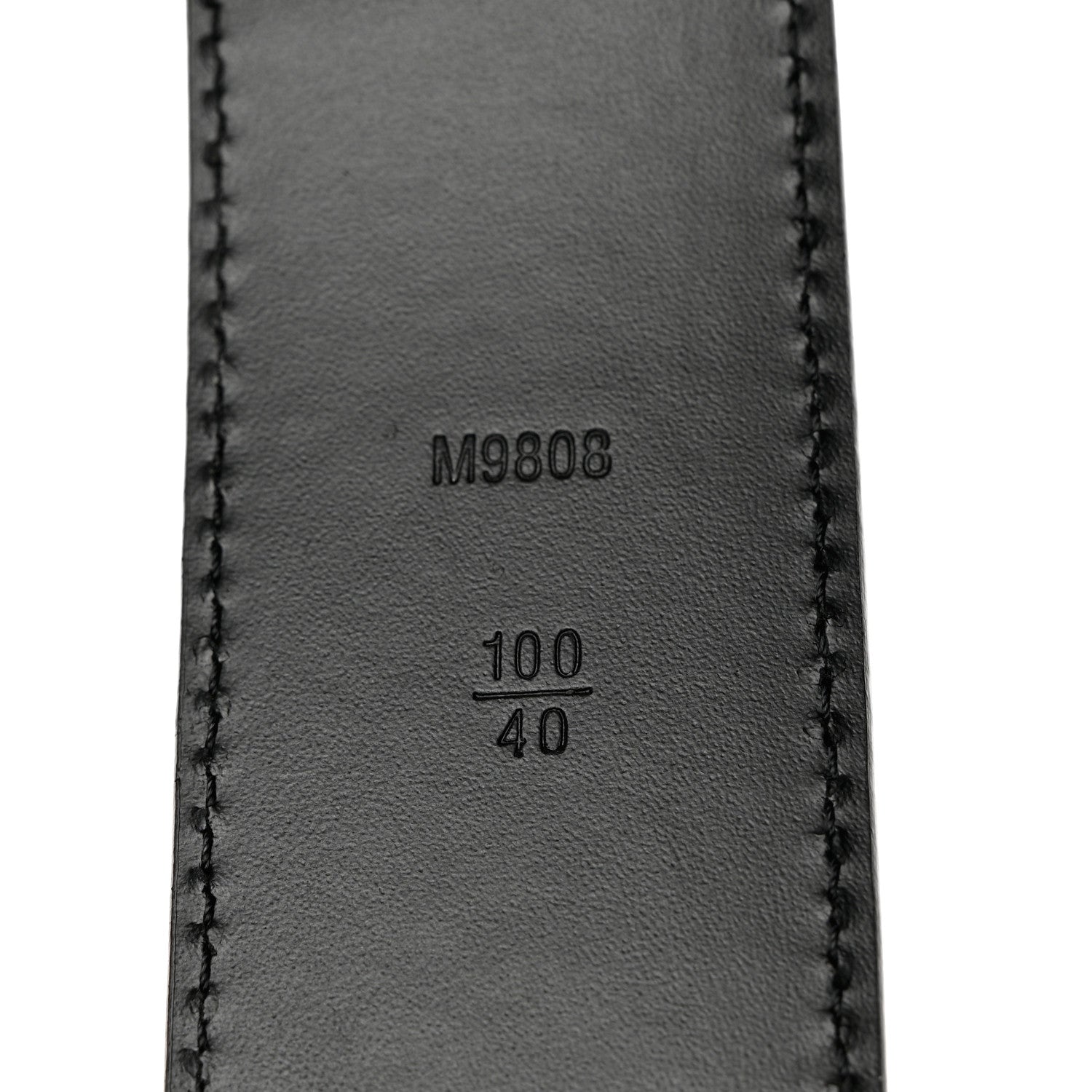 Louis Vuitton Damier Graphite 40mm LV Initiales Belt 90 36 4 of 8