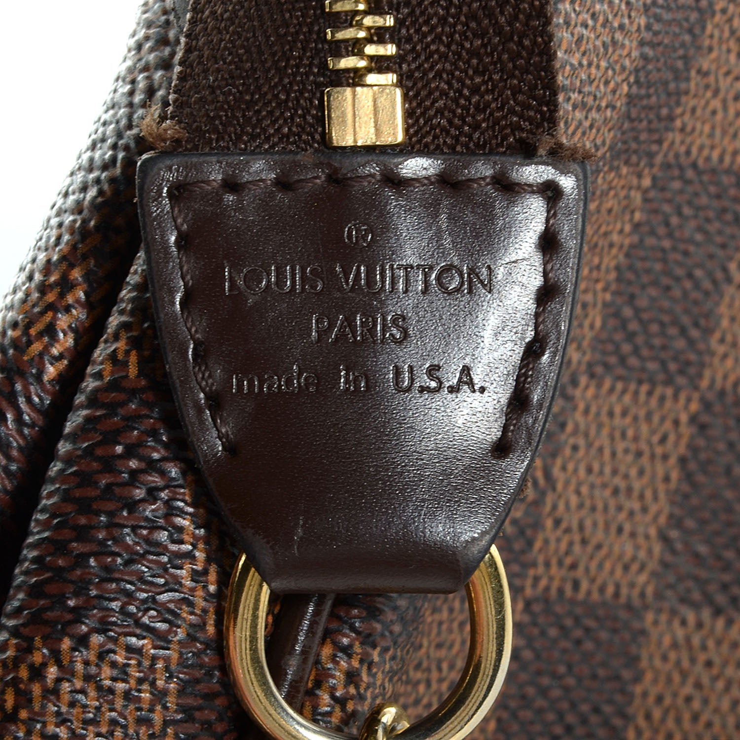 Louis Vuitton Damier Ebene Eva Clutch 7 of 7