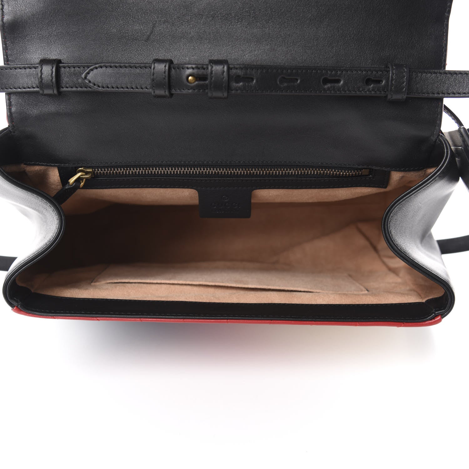Gucci Calfskin Bamboo Trapuntata Queen Margaret Top Handle Bag Blue Agata Hibiscus Red Mystic White Sugar Pink 5 of 11