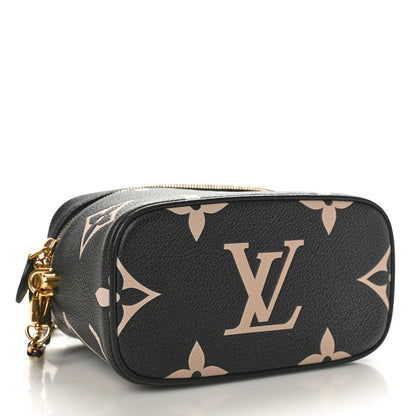 Louis Vuitton Empreinte Monogram Giant Vanity PM Black Beige 4 of 10