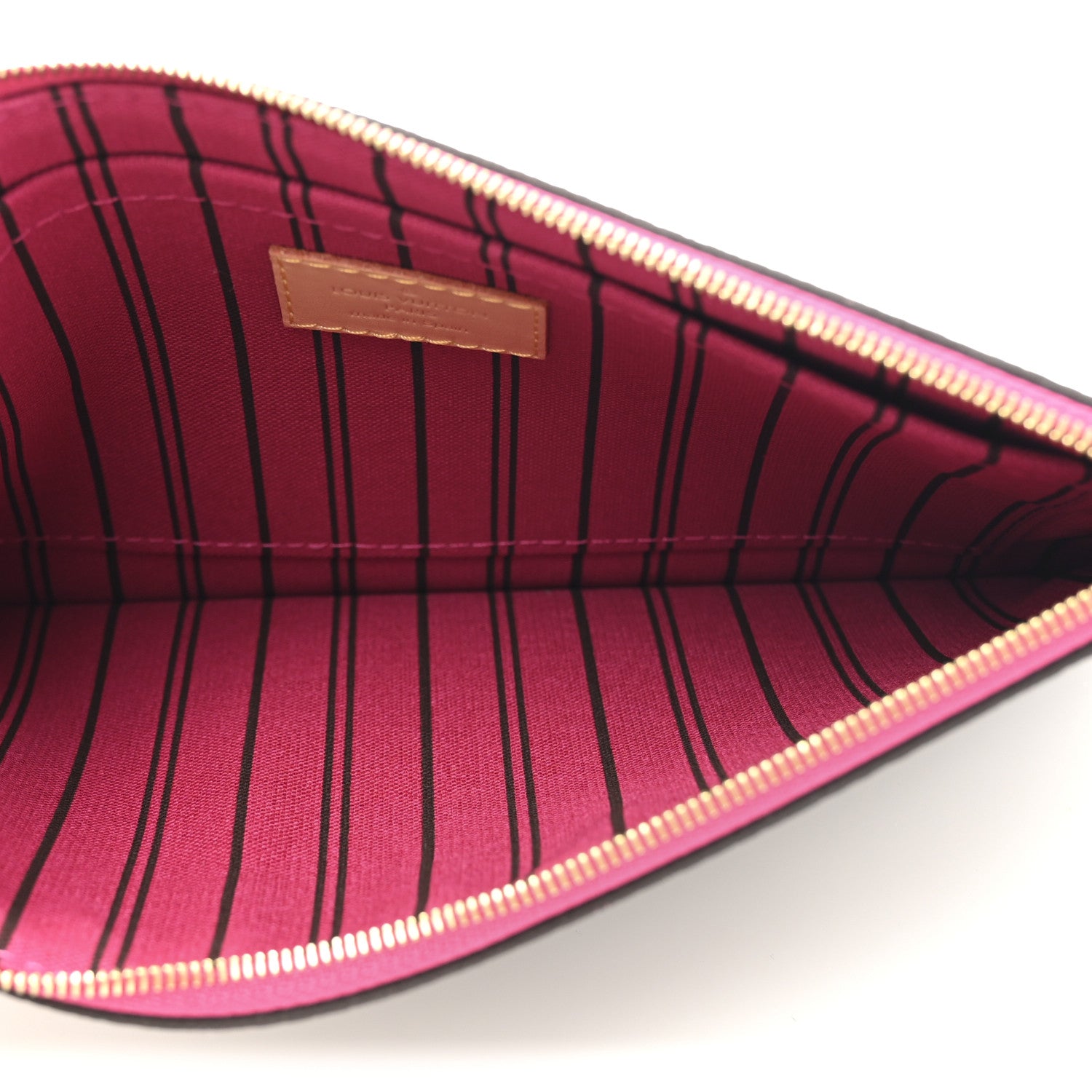 Louis Vuitton Monogram Neverfull MM GM Pochette Pivoine 5 of 8