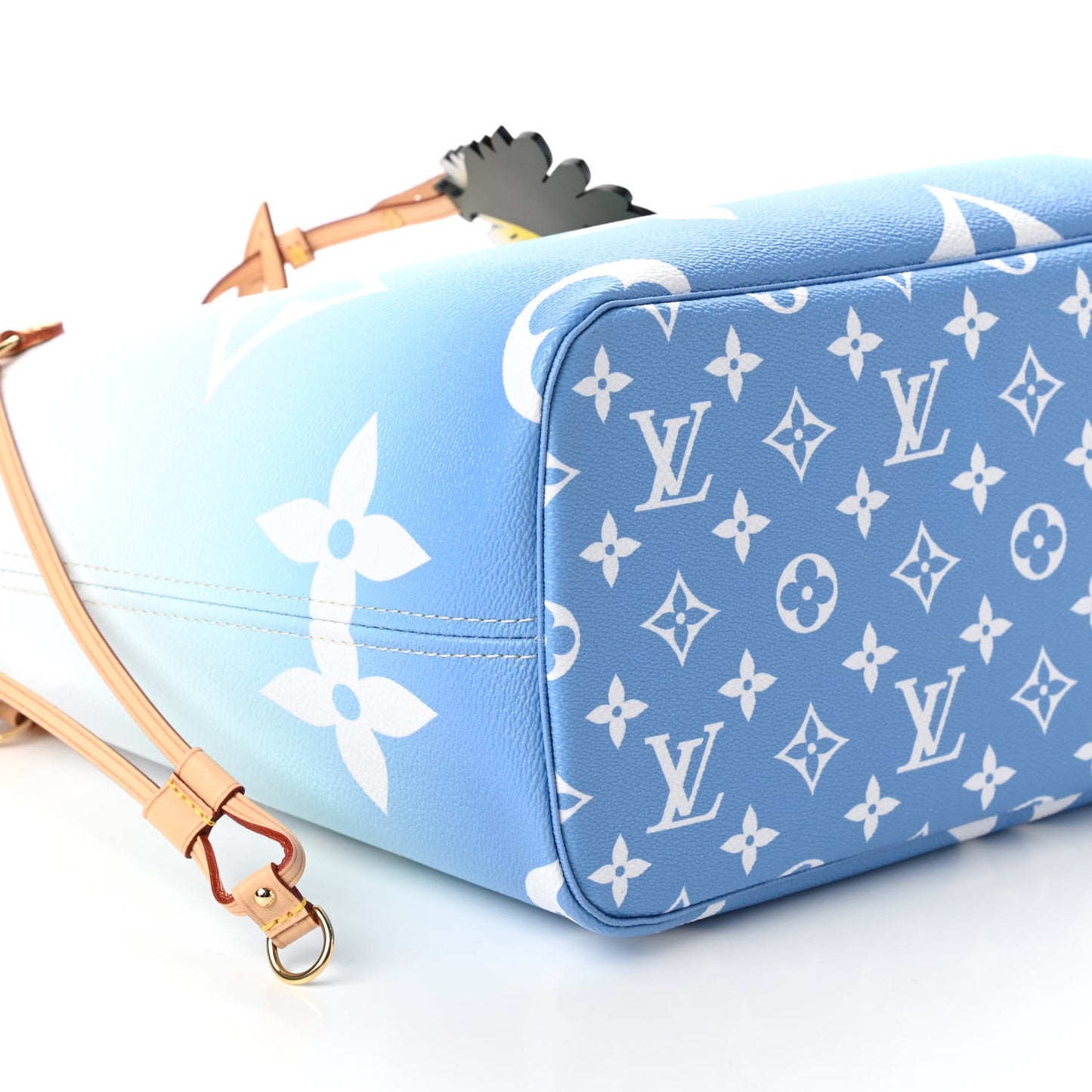 Monogram Giant By The Pool Neverfull MM Blue