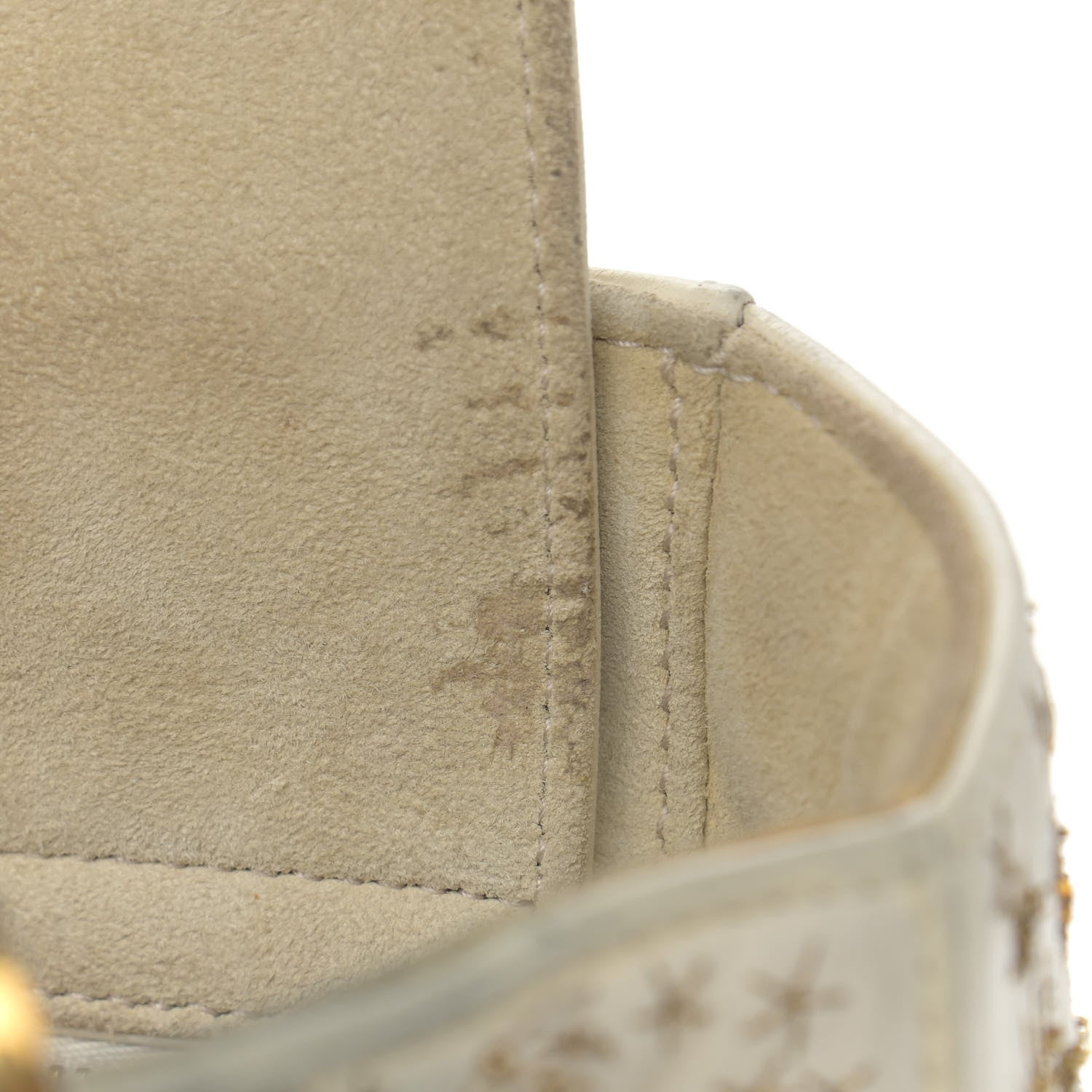 Christian Dior Embroidered Medium Lady Dior White Multicolor 16 of 21