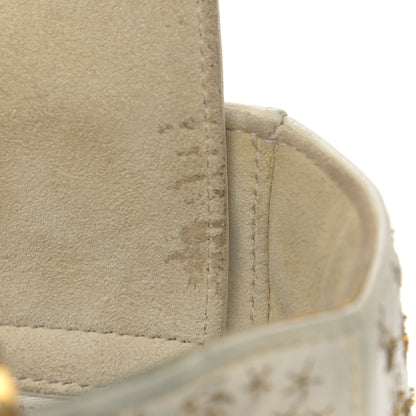 Christian Dior Embroidered Medium Lady Dior White Multicolor 16 of 21