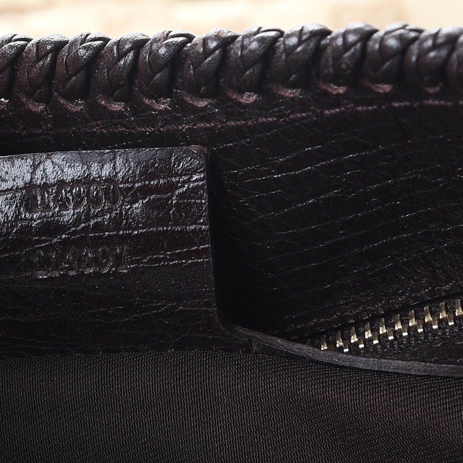 Gucci Monogram Large Horsebit Chain Hobo Dark Brown 6 of 10