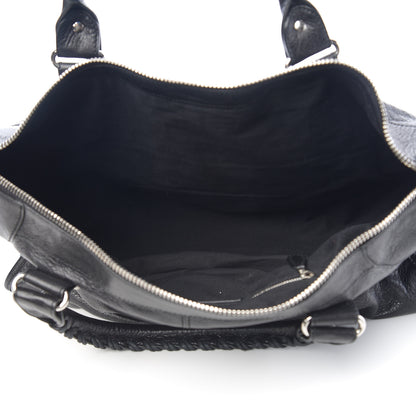 Balenciaga Agneau Giant 21 Silver Hardware Work Black 4 of 9