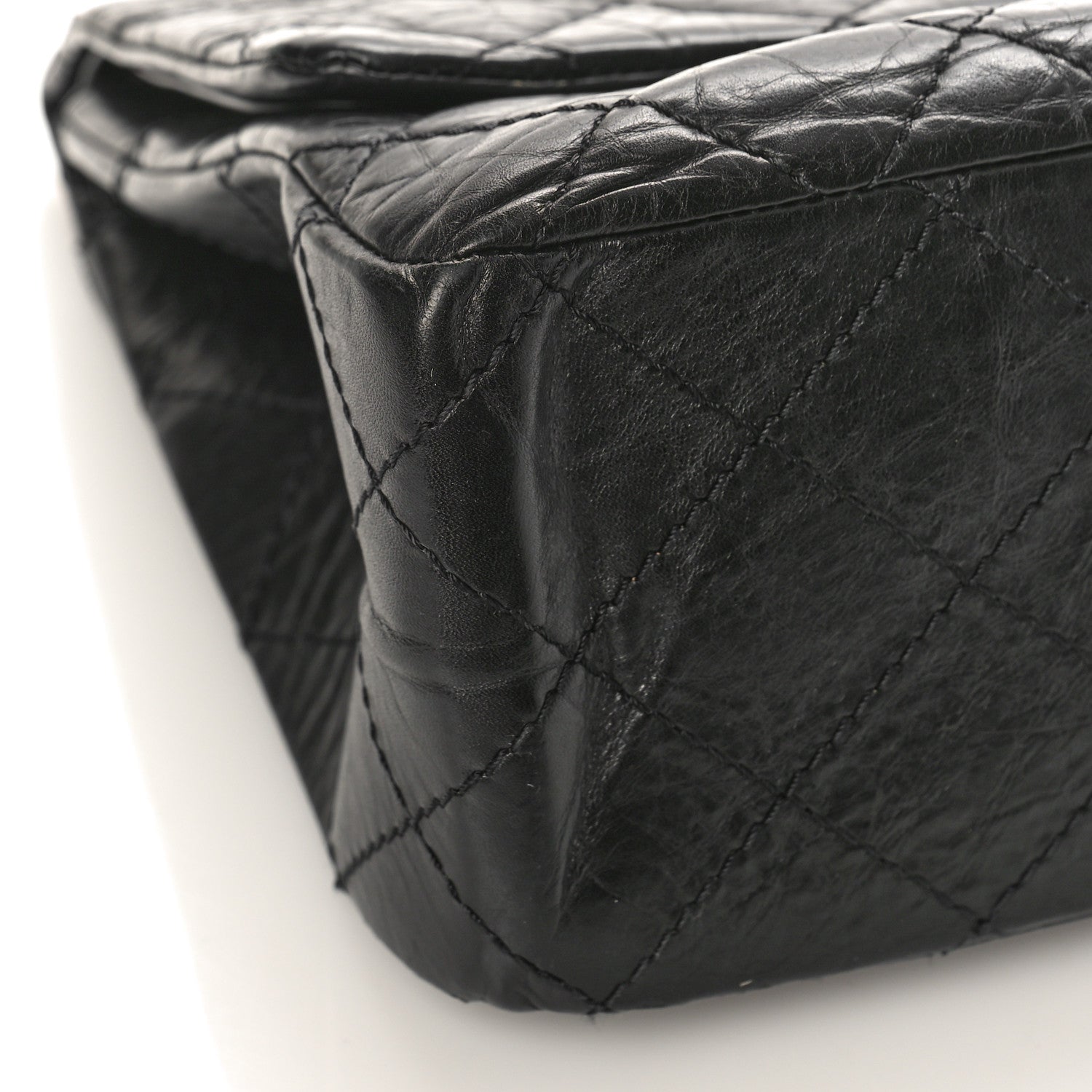 Chanel Aged Calfskin Quilted 2.55 Reissue 227 Flap Black 7 of 9