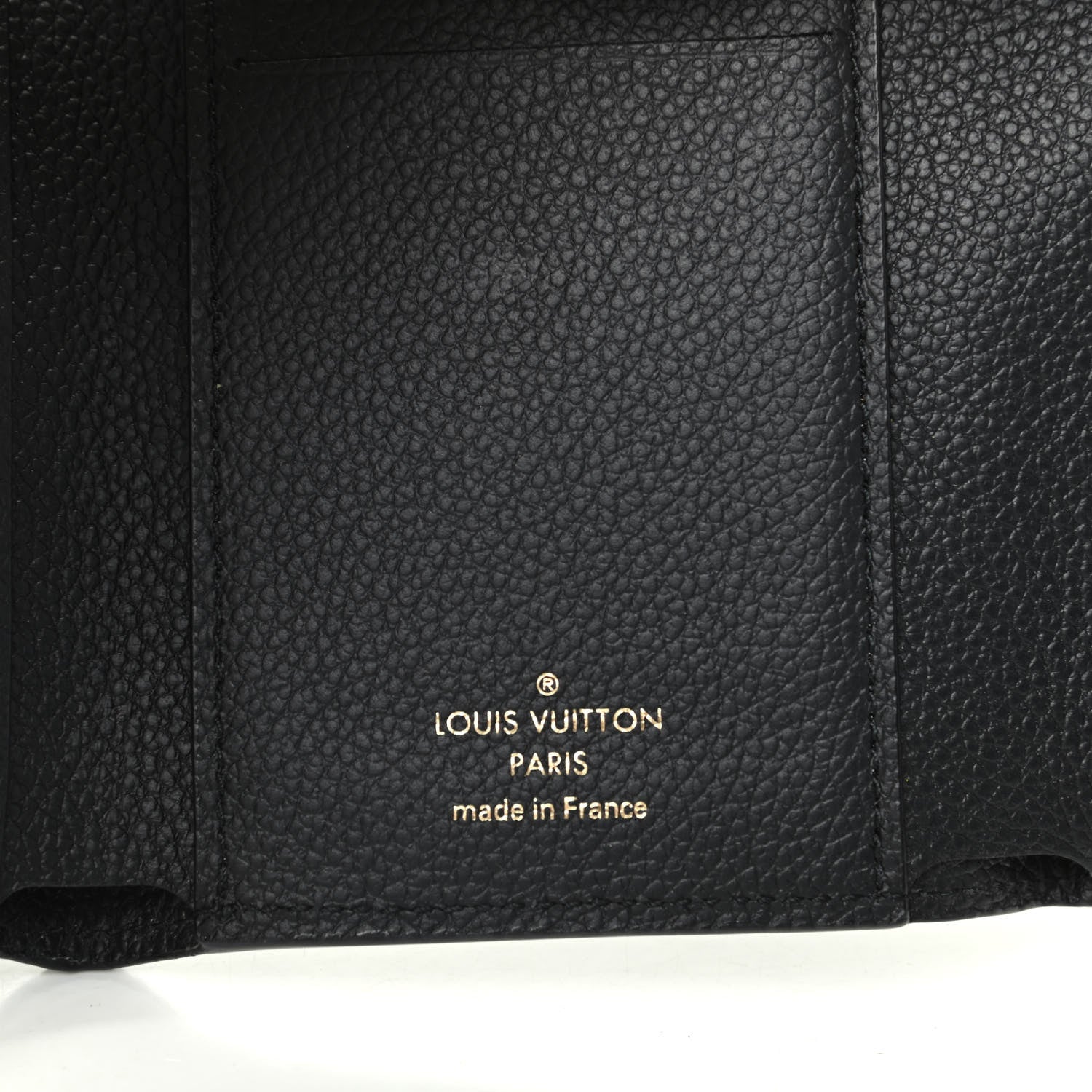 Louis Vuitton Empreinte Victorine Wallet Black 6 of 7