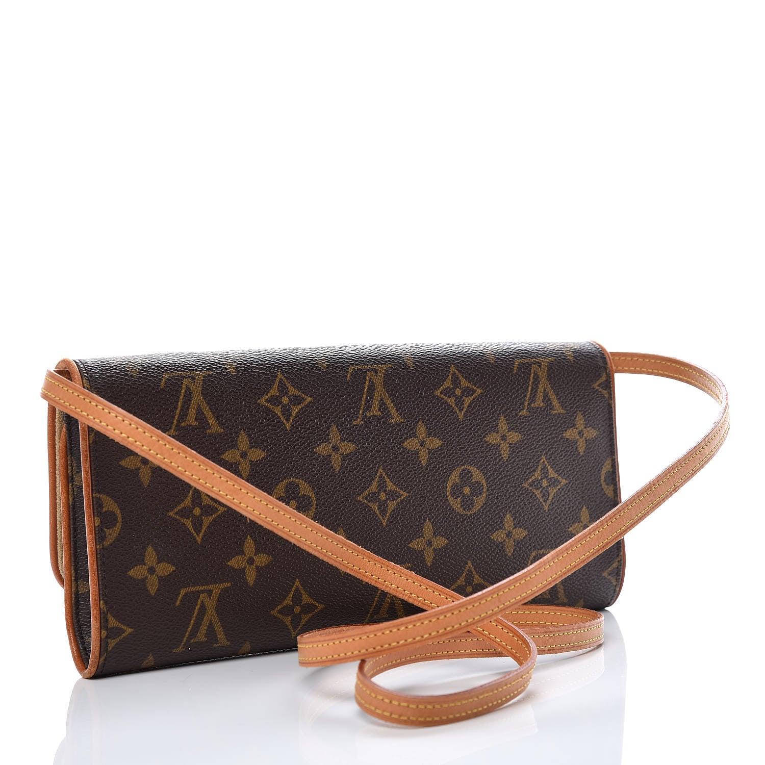 Louis Vuitton Monogram Pochette Twin GM 3 of 9