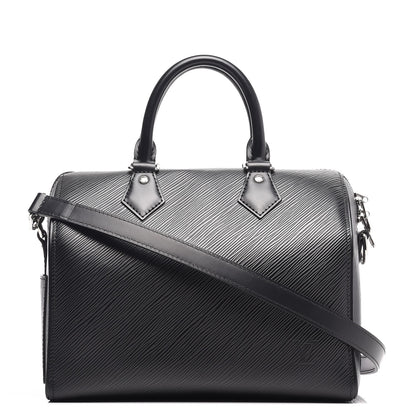 Louis Vuitton Epi Speedy Bandouliere 25 Black 1 of 8