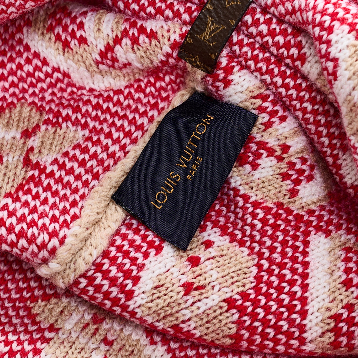 Louis Vuitton Wool 3D Monogram Hat Beige 3 of 4
