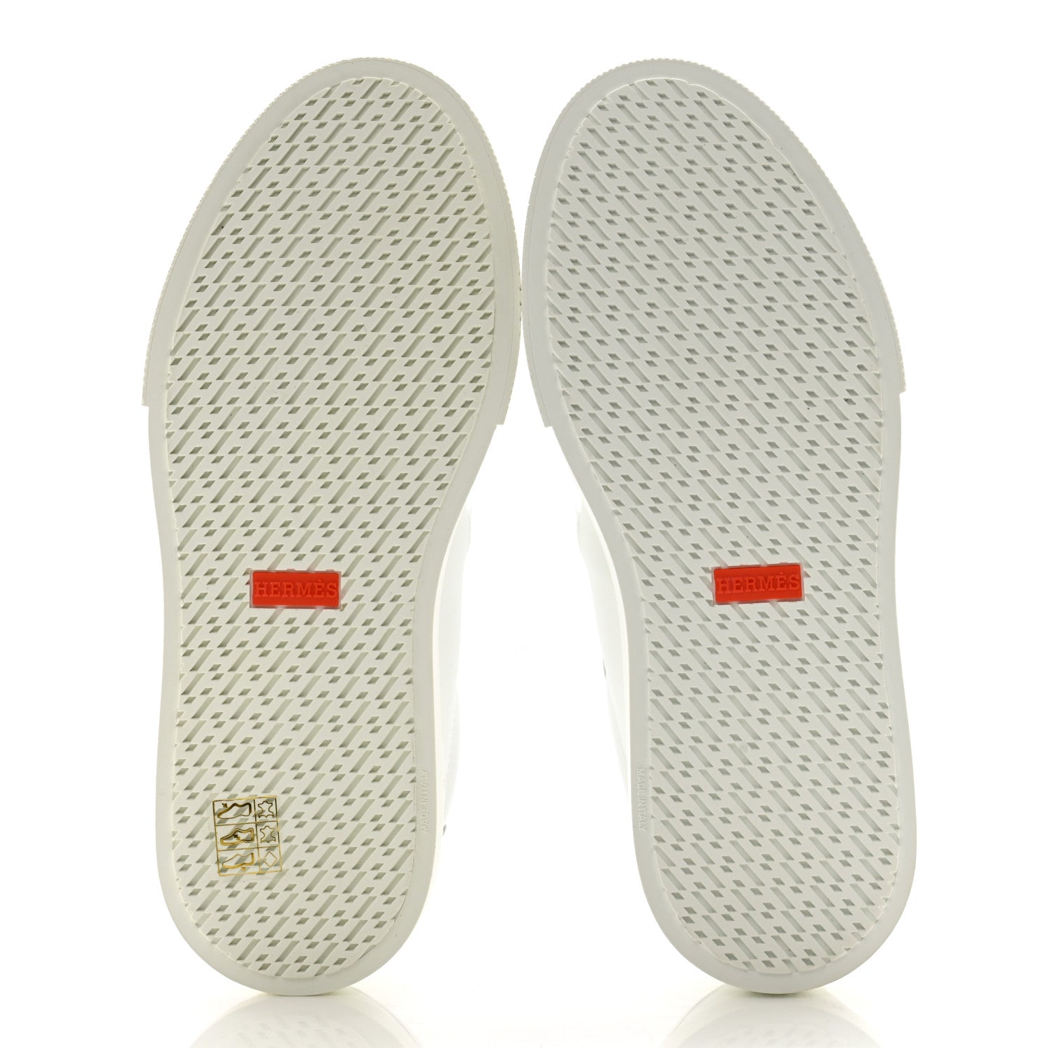 Hermes Calfskin Day Sneakers 38 White 14 of 18