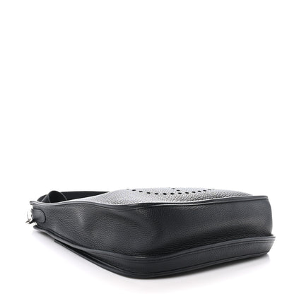 Hermes Taurillon Clemence Evelyne III GM Black 4 of 11