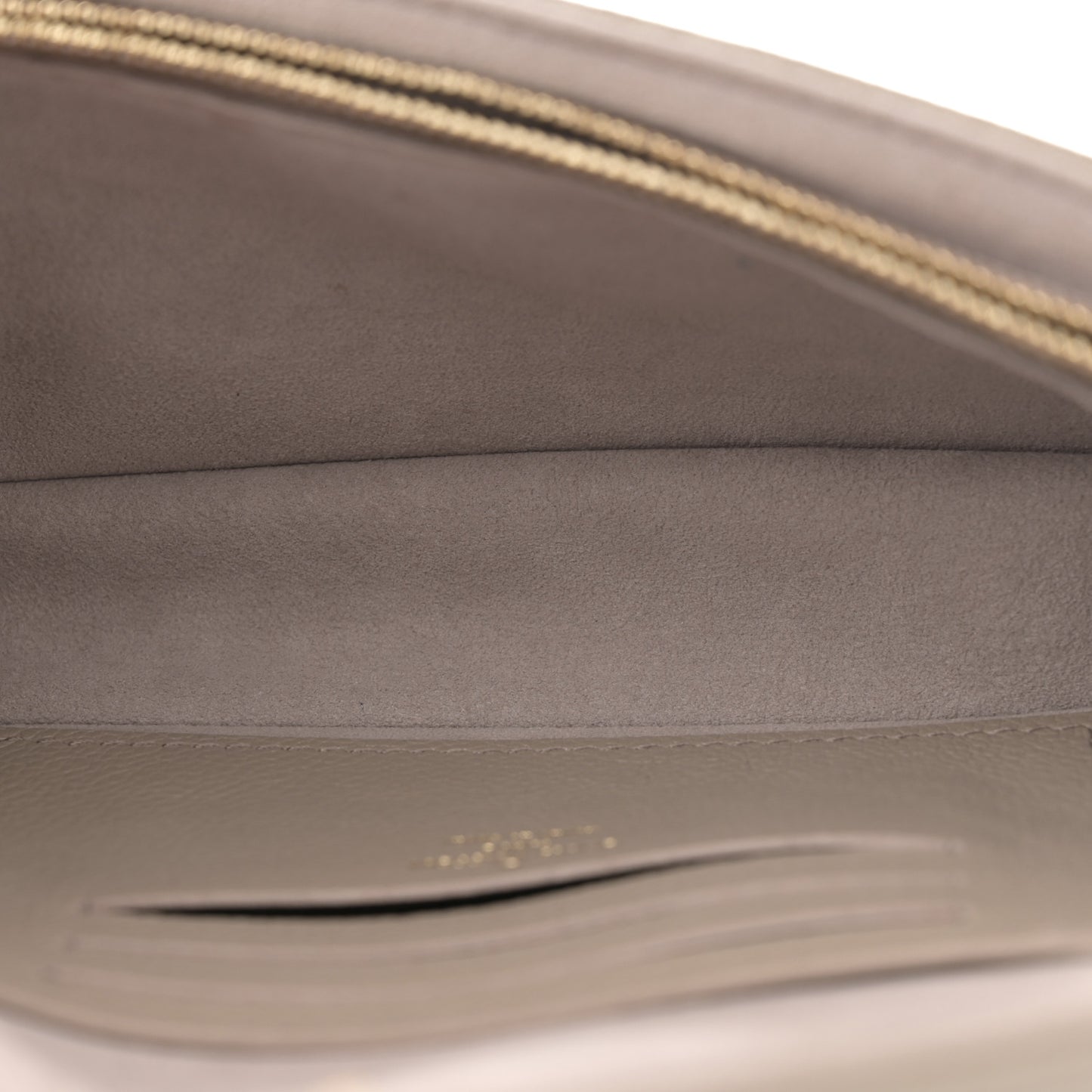 Empreinte Monogram Giant Ivy Wallet On Chain Tourterelle Creme