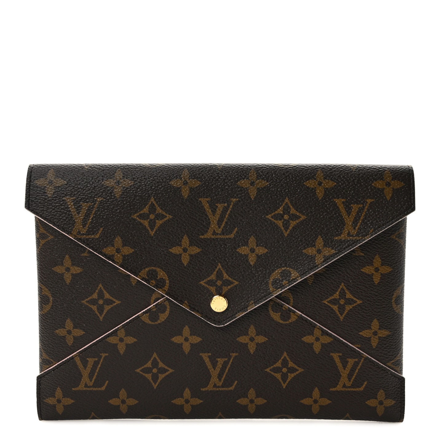 Monogram Large Kirigami Pochette Insert Rose Ballerine