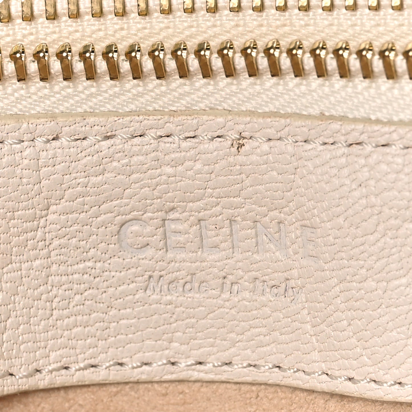 Goatskin Large Trio Crossbody Bag White