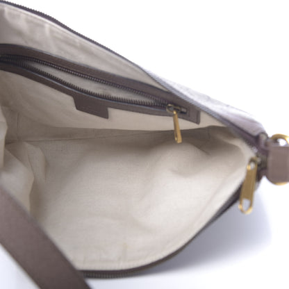 Gucci GG Supreme Monogram Web Small Ophidia Half Moon Hobo Brown 5 of 10