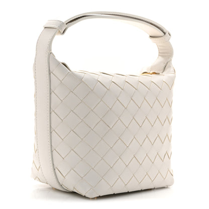 Bottega Veneta Nappa Intrecciato Heart Candy Wallace White 3 of 10