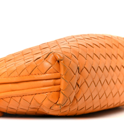Bottega Veneta Nappa Intrecciato Nodini Crossbody Messenger Orange 10 of 11