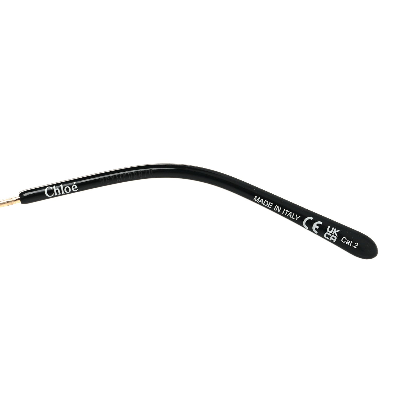 Chloe Square Sunglasses CH0173S Black 5 of 7