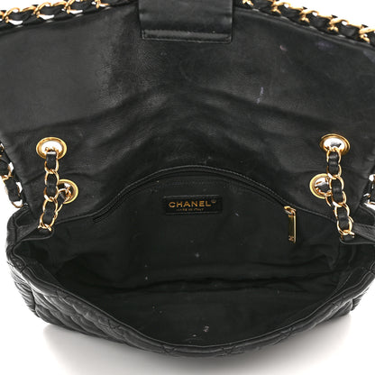 Chanel Calfskin Quilted Medium Chain Me Flap Black 5 of 14