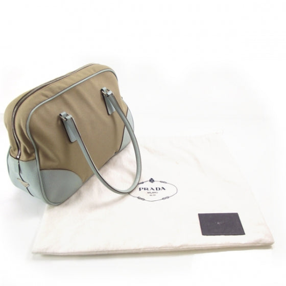 Nappa Bauletto Beige Blue