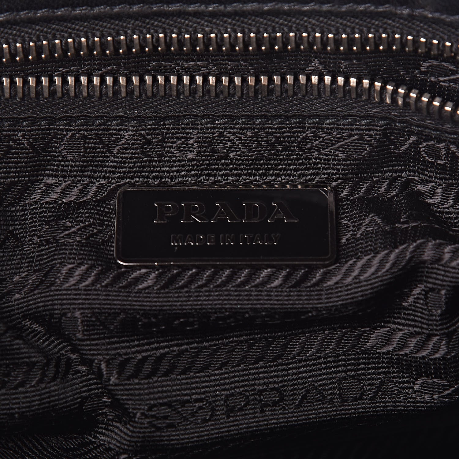 Prada Royal Calf Easy Foldover Pushlock Flap Shoulder Bag Black 5 of 11