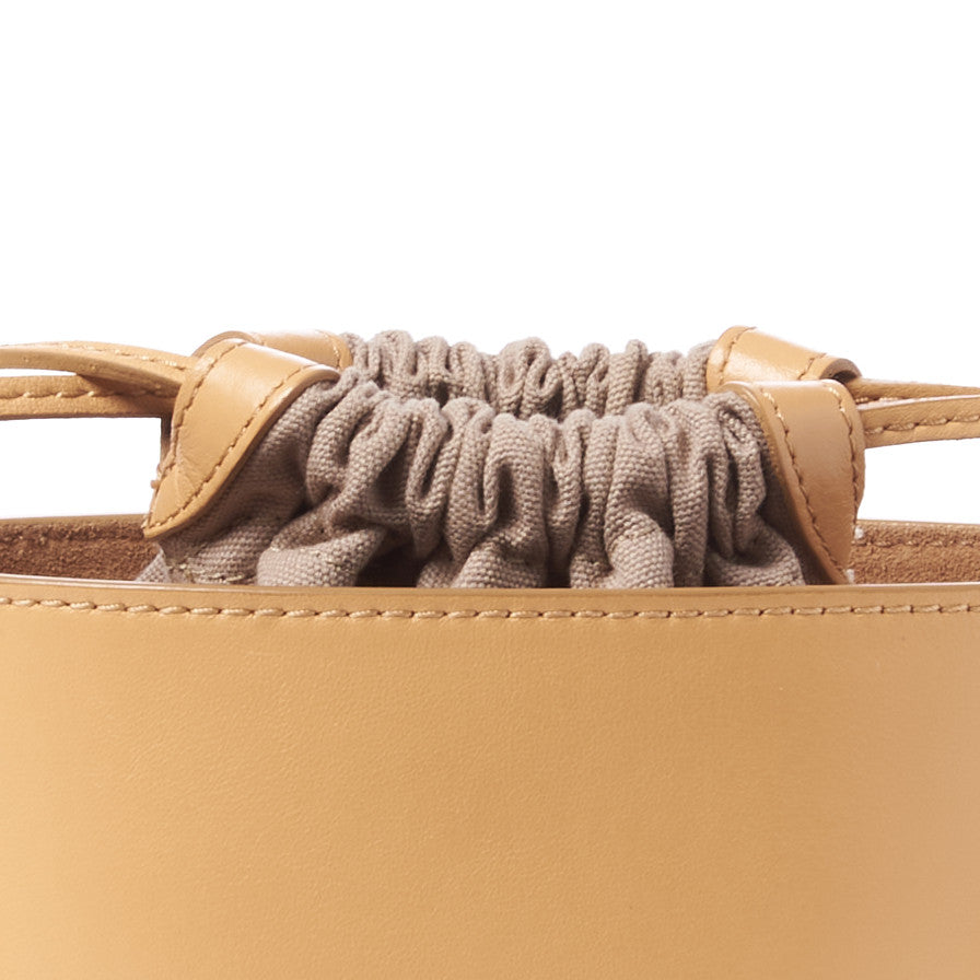 Chloe Smooth Calfskin Mini Roy Bucket Bag Bleached Brown 9 of 9