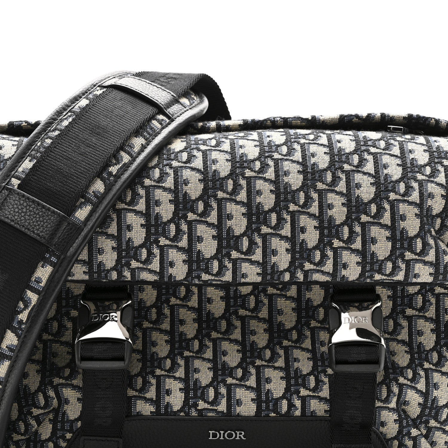 Christian Dior Homme Oblique Explorer Messenger  Blue 7 of 9