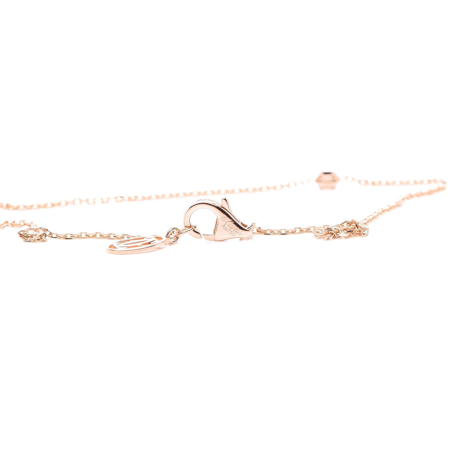 Cartier 18K Pink Gold Diamond XS D'Amour Bracelet 3 of 3