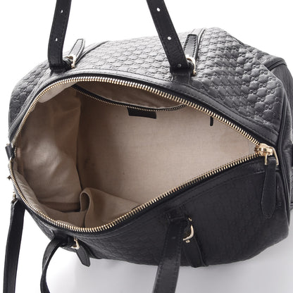 Gucci Soft Microguccissima Medium Nice Boston Black 5 of 8