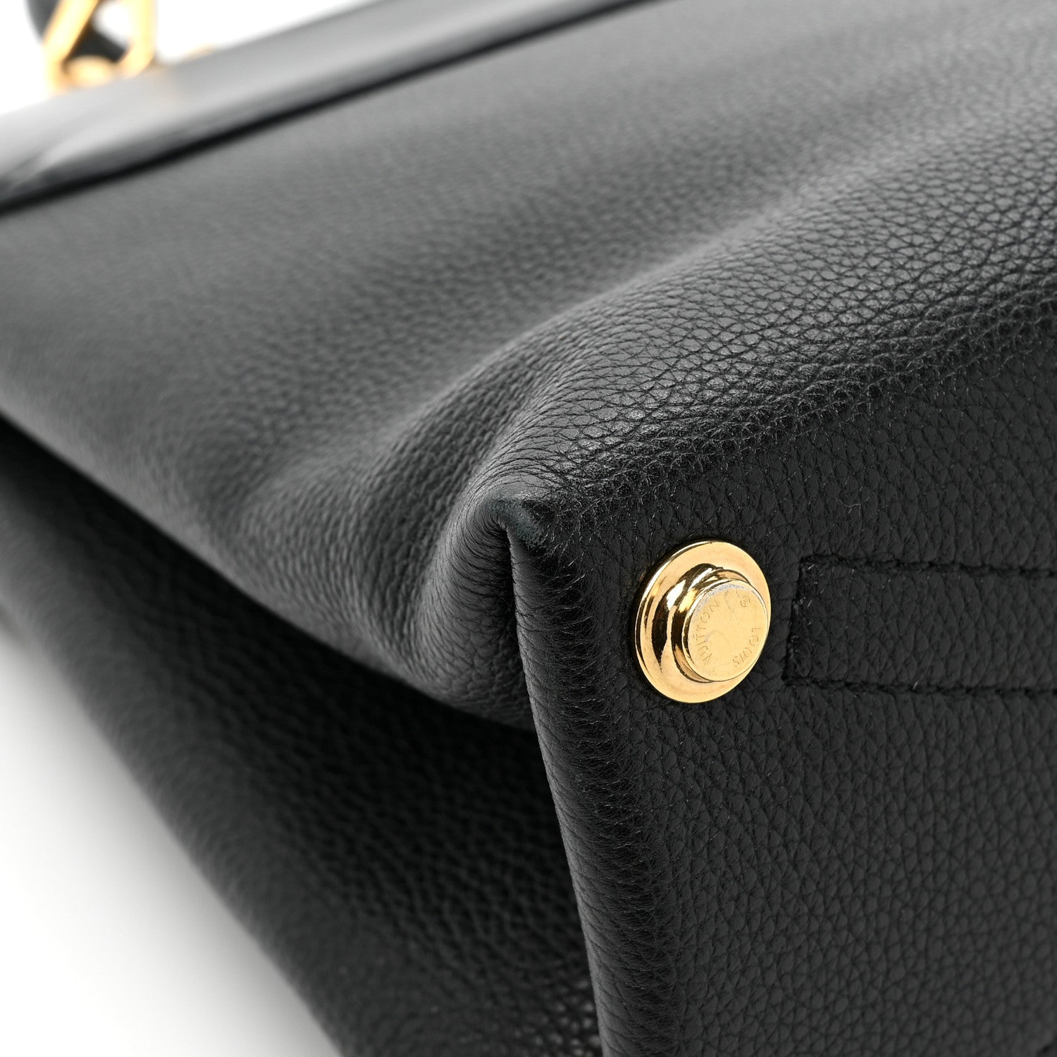 Louis Vuitton Grained Smooth Calfskin Rose Des Vents MM Black 14 of 15