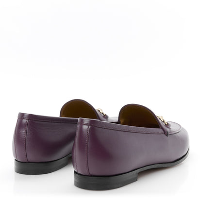 Gucci Betis Glamour Calfskin Womens Jordaan Loafers 38.5 Rosso Ancora 5 of 9