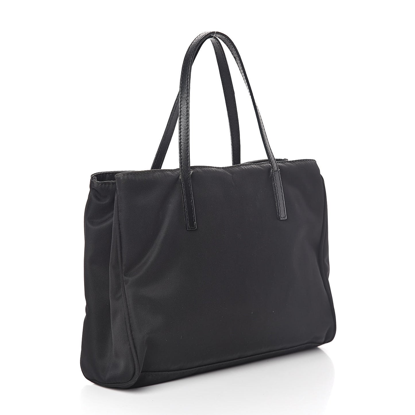 Nylon Small Tote Black