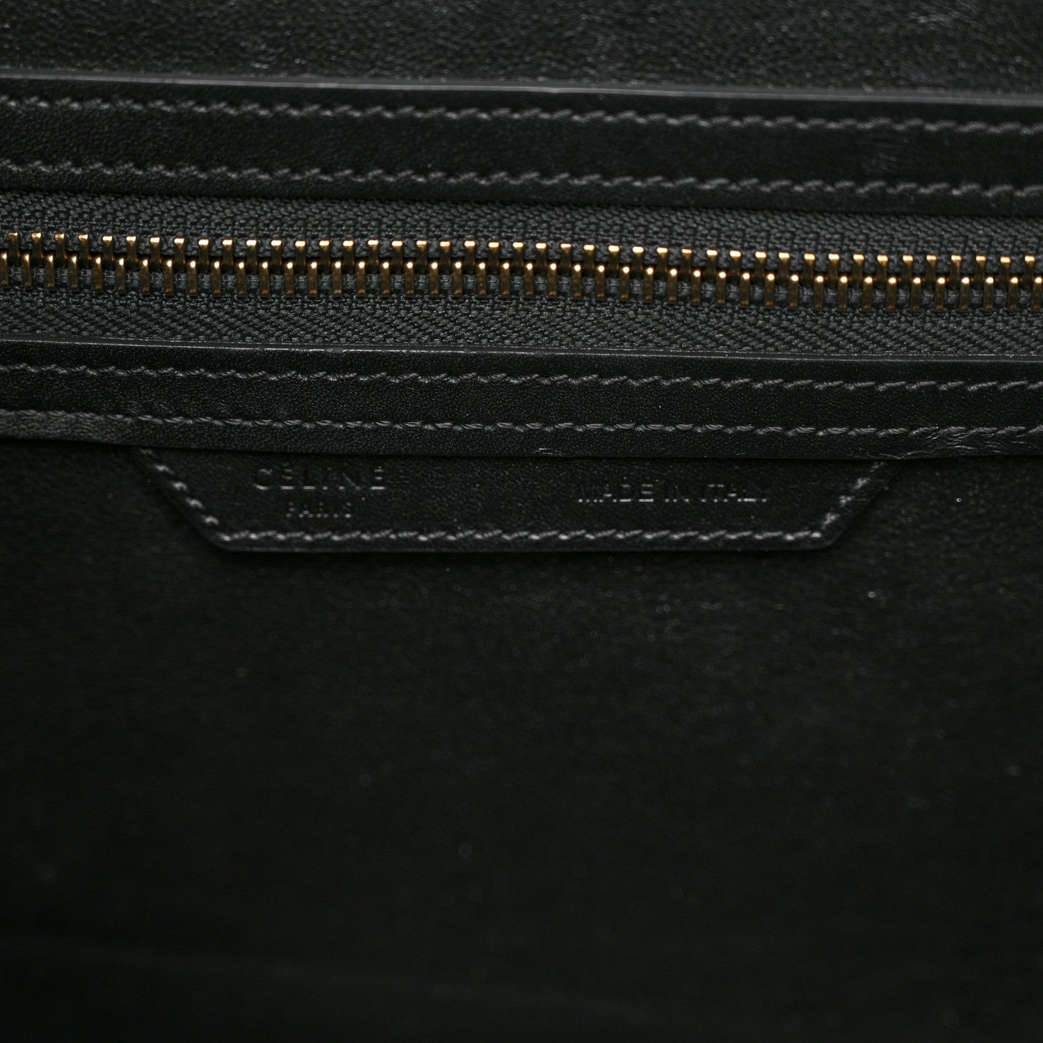 Celine Baby Grained Calfskin Tri-Color Mini Luggage Light Taupe 6 of 16