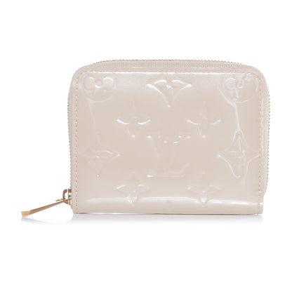 Louis Vuitton Vernis Zippy Coin Purse Blanc Corail 1 of 7