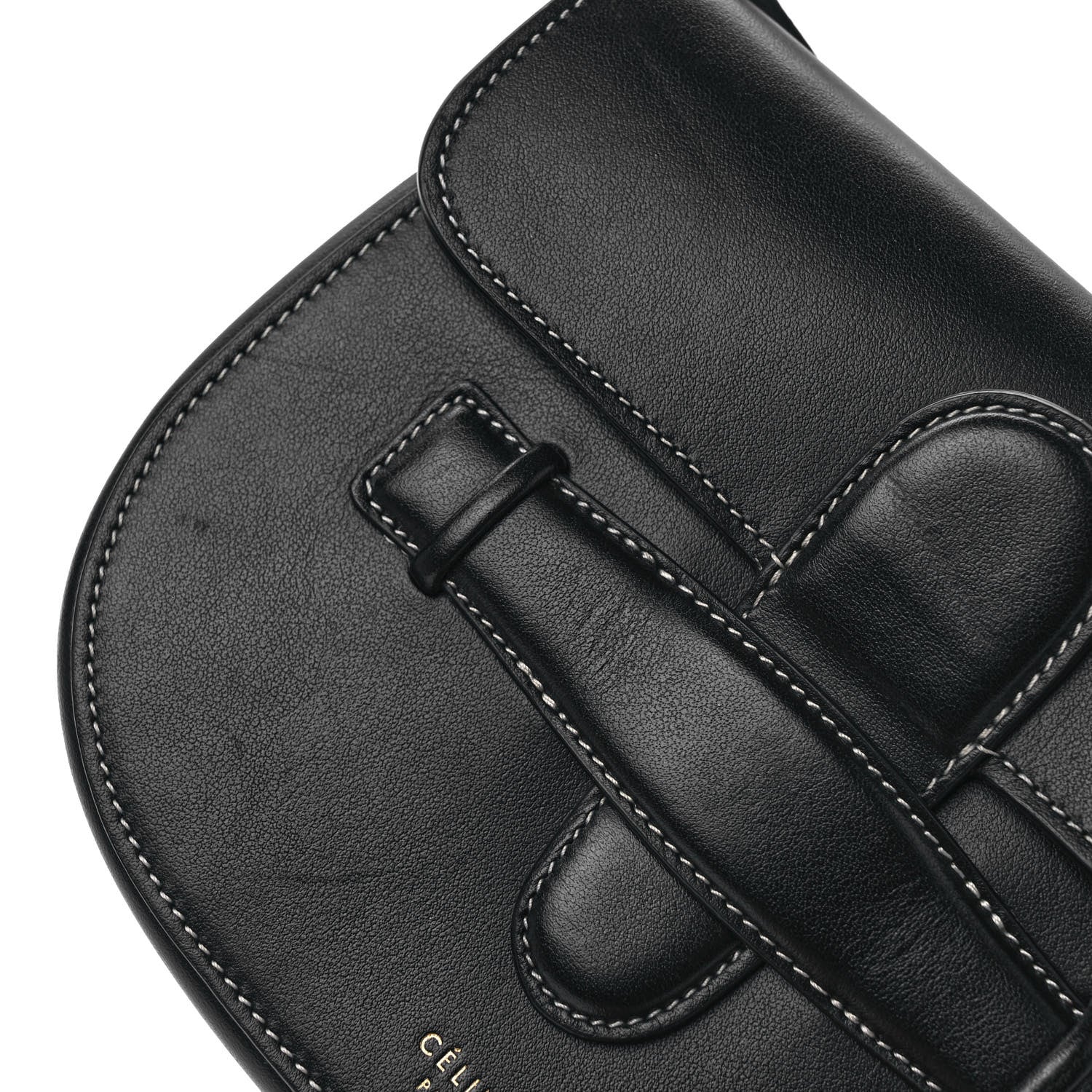 Celine Smooth Calfskin Mini Symmetrical Bag Black 11 of 11