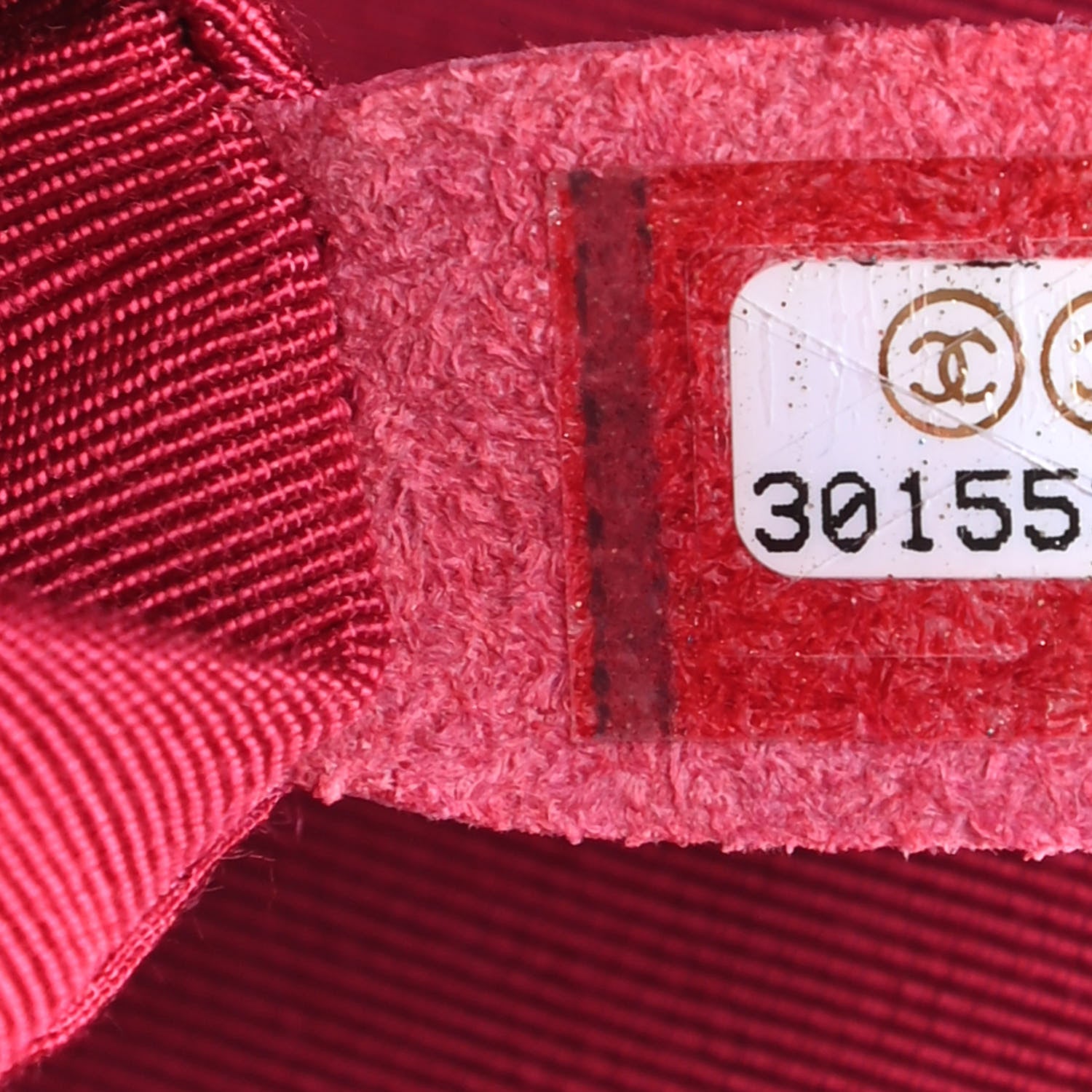 Chanel Calfskin Quilted Small XXL Travel Flap Bag Dark Pink 9 of 9