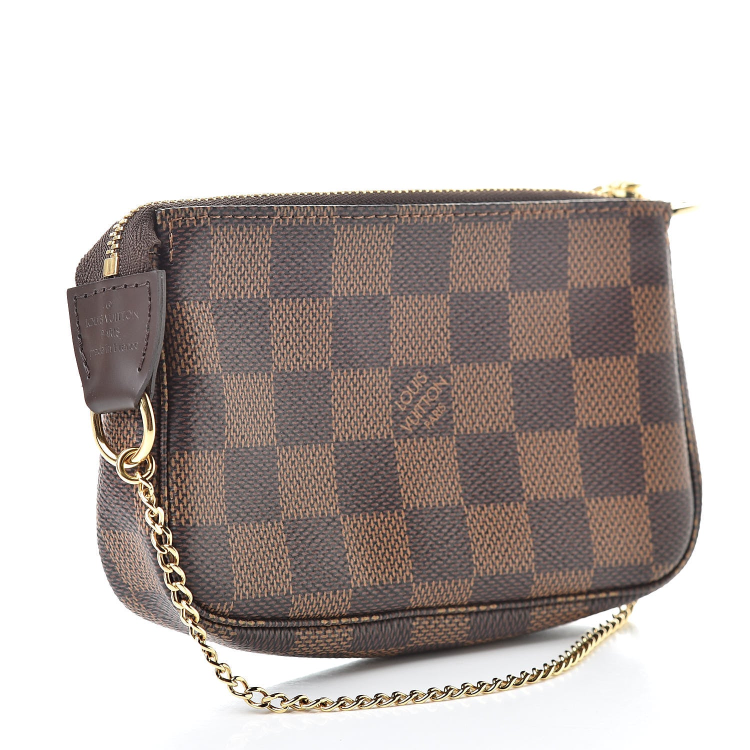 Louis Vuitton Damier Ebene Mini Pochette Accessories 3 of 8