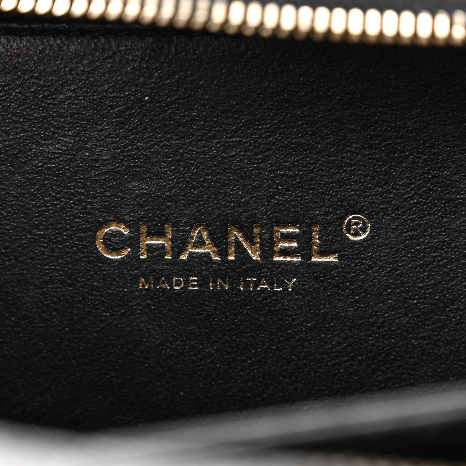 Chanel Caviar Quilted Small CC Filigree Vanity Case Black 6 of 11