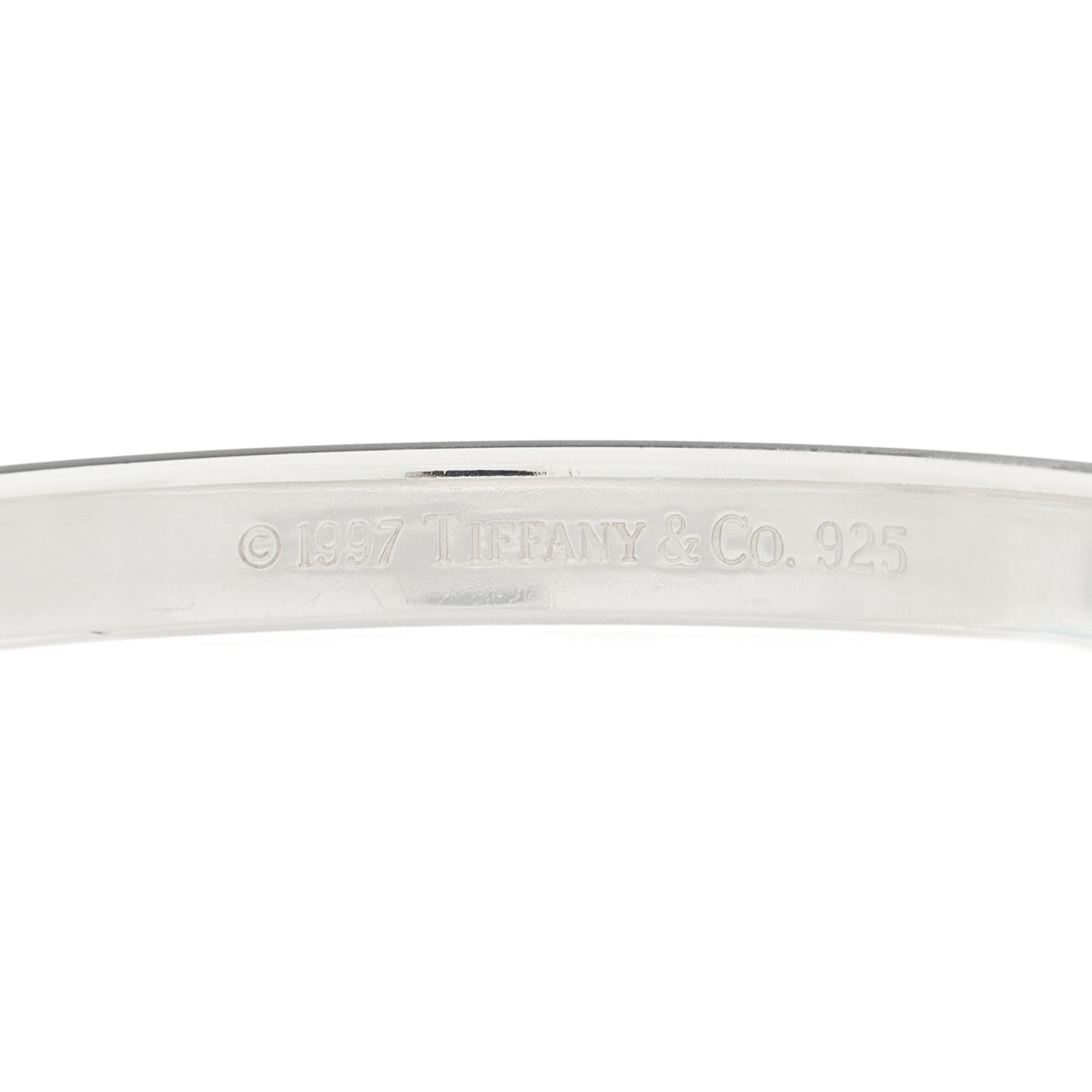 Sterling Silver Narrow 1837 Bangle Bracelet