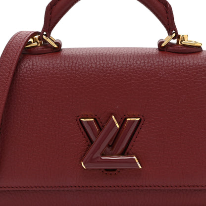 Louis Vuitton Taurillon Twist One Handle BB Griotte 7 of 9