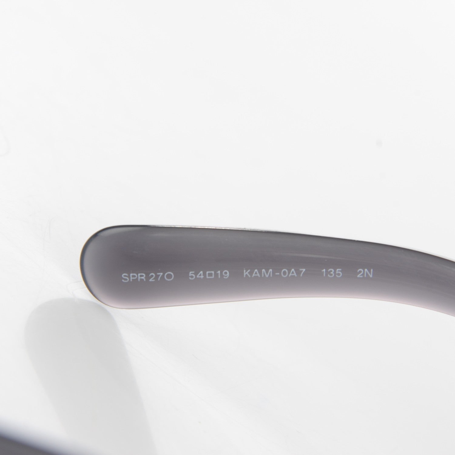 Prada Acetate Baroque Sunglasses SPR 27O Grey 4 of 6