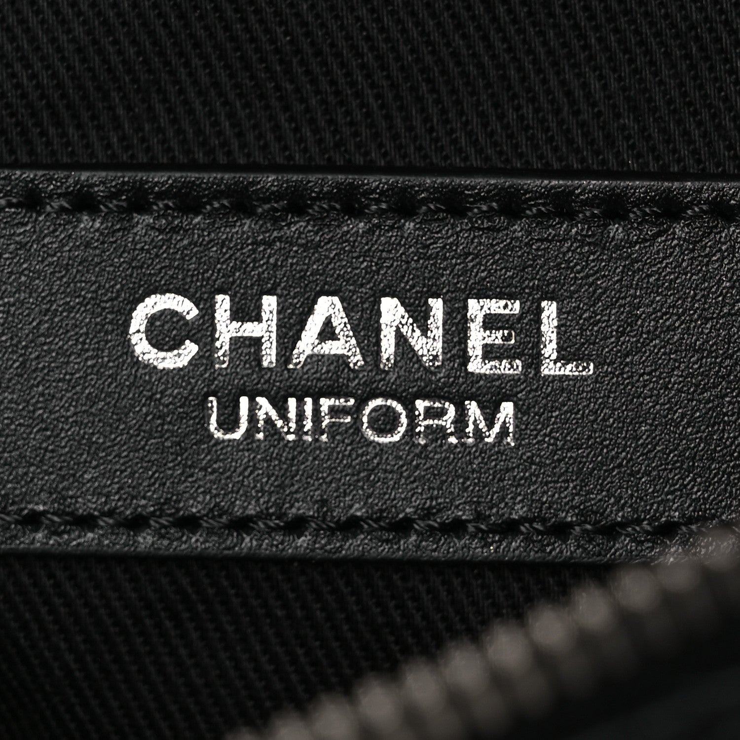 Chanel Calfskin Quilted Waist Belt Bag Black 6 of 14