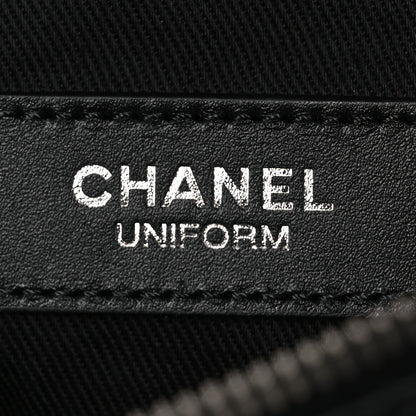 Chanel Calfskin Quilted Waist Belt Bag Black 6 of 14