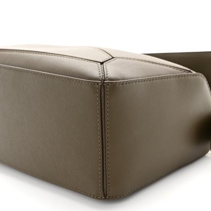 Loewe Calfskin Small Puzzle Bag Dark Khaki Green 9 of 9