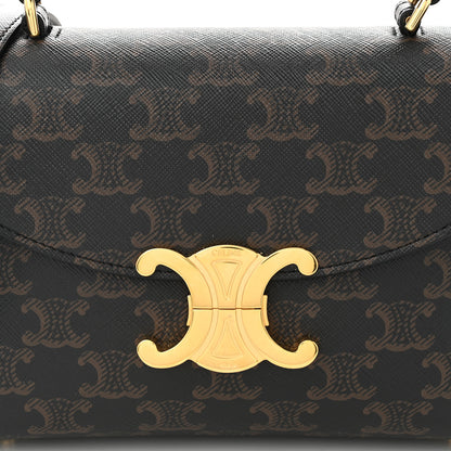 Celine Triomphe Canvas Teen Nino Tan 8 of 11