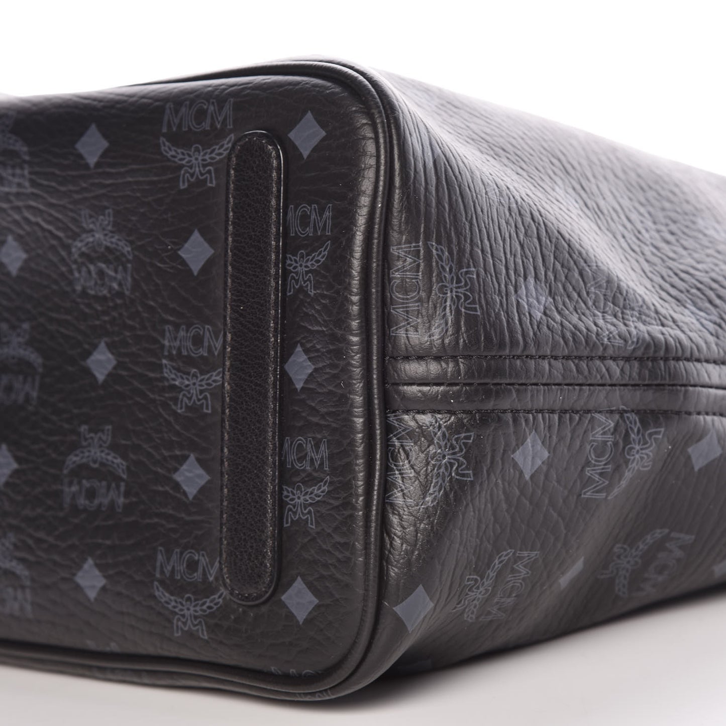 Visetos Medium Liz Reversible Shopper Tote Black