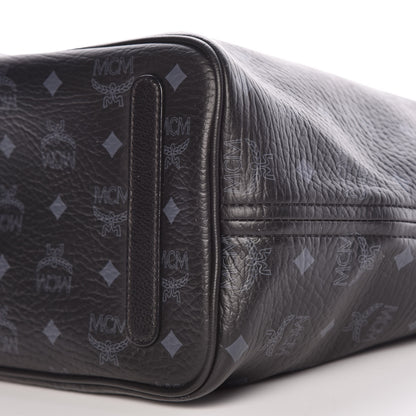 MCM Visetos Medium Liz Reversible Shopper Tote Black 12 of 14